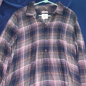 AE Flannel Tunic